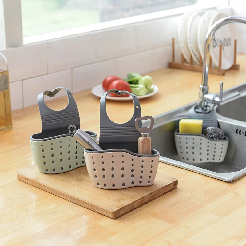 Double-layer Faucet Utility Basket