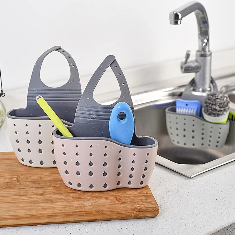 Double-layer Faucet Utility Basket